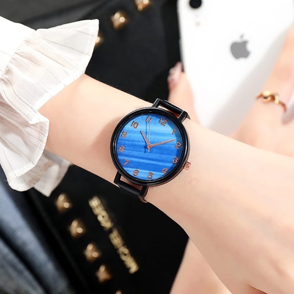 *GIOELE* Blue Fashion Dial Quartz Watch - Picture 3 of 3